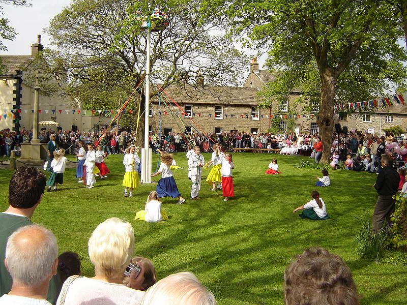 Maypole Dancing 2007.jpg - "Maypole Dancing 2007" - by John & Pat Halson